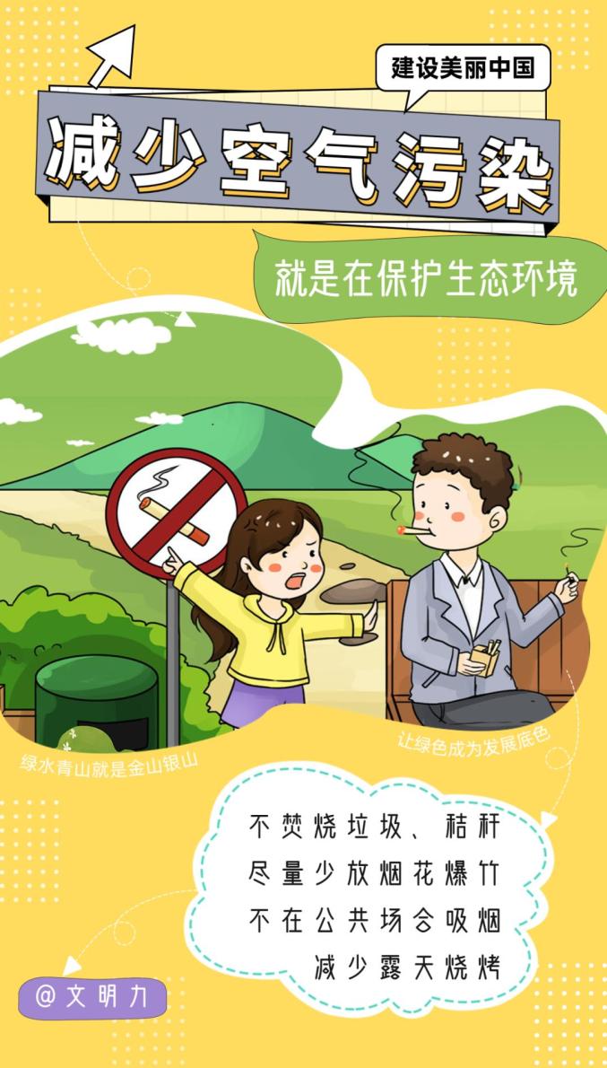 保护生态环境，我们可以这样做→